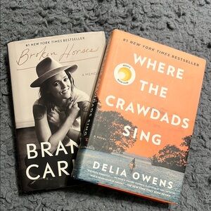 Brandi Carlile Broken Horses & Delia Owens Where the Crawdads Sing Books